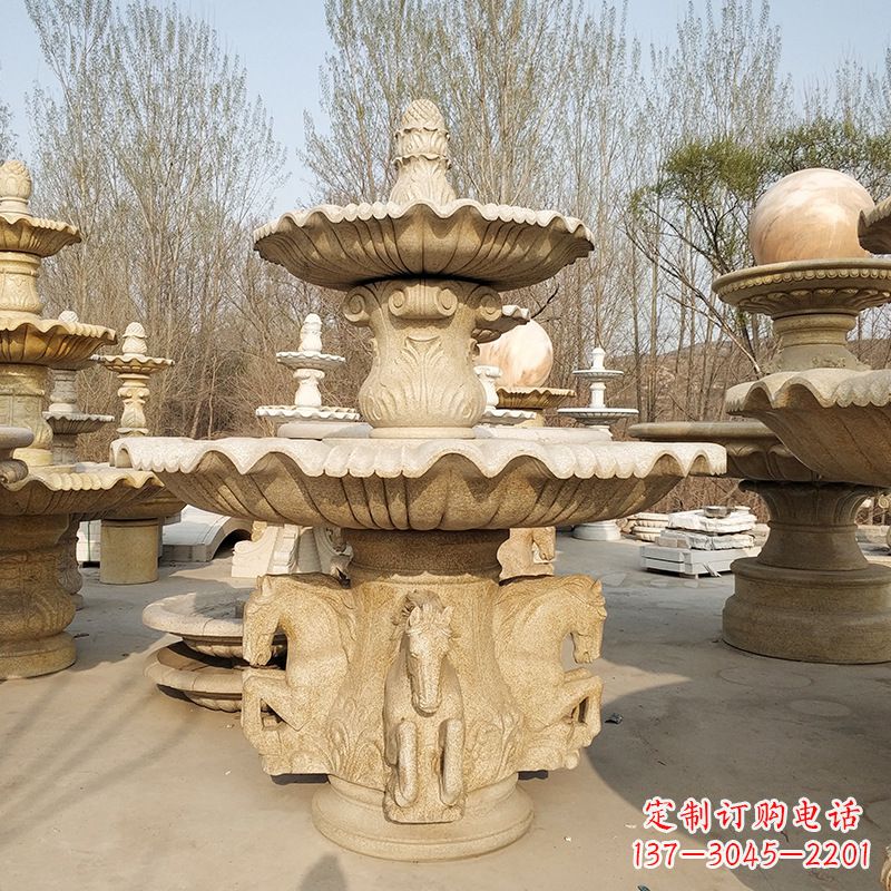湖南欧式喷泉雕塑,尽显高雅华贵