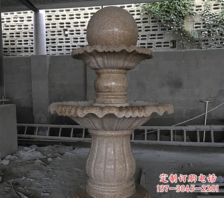 湖南欣赏精美的石雕喷泉雕塑