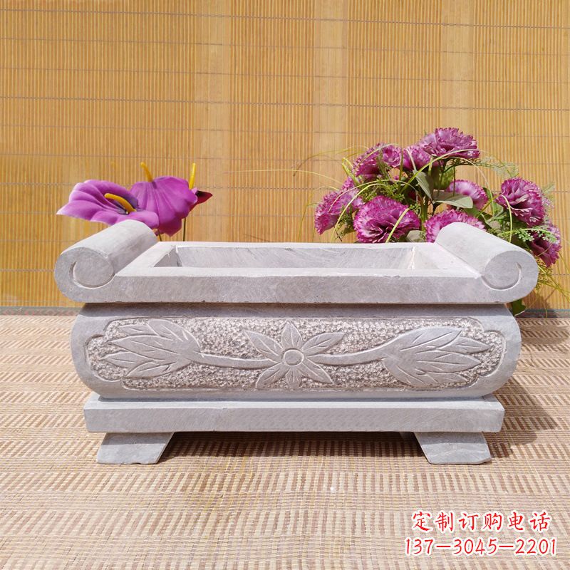 湖南石雕小香炉