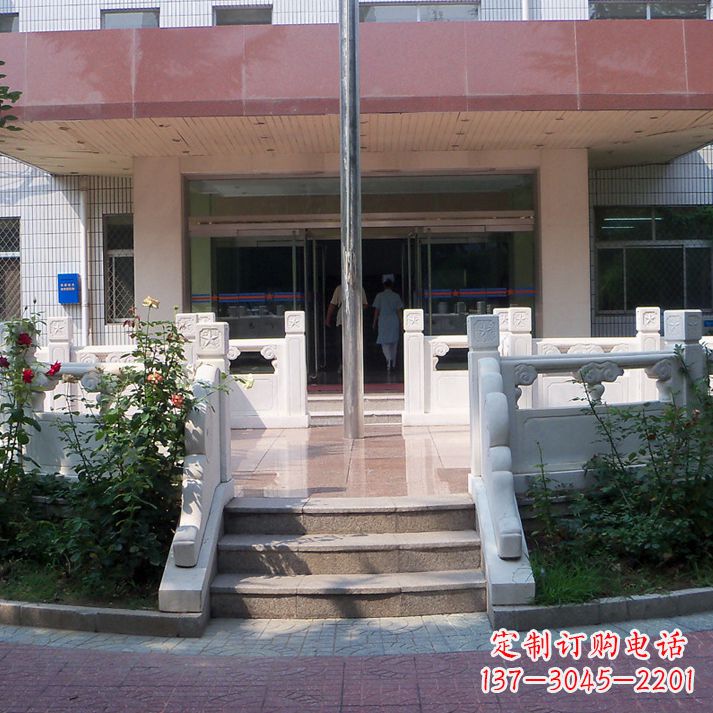 湖南石雕校园国旗台