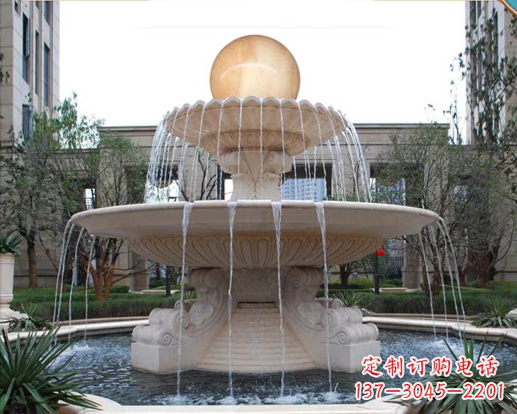 湖南石墩喷泉石雕