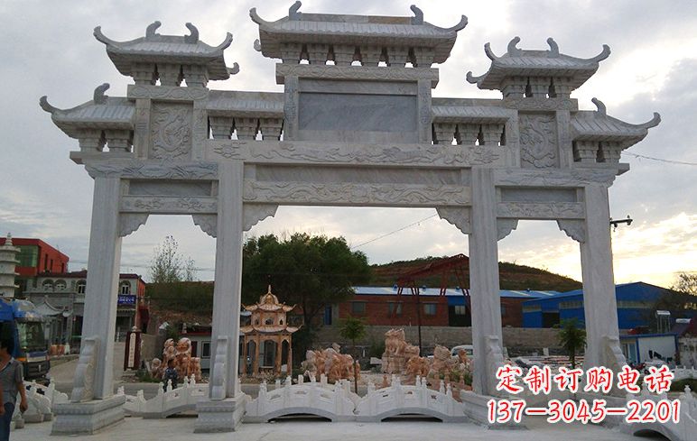 湖南石牌坊雕刻