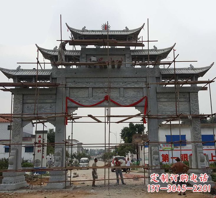 湖南石牌坊雕塑