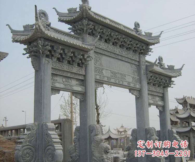 湖南石牌坊与石牌楼