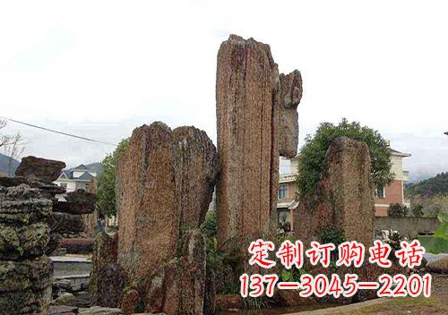 湖南石笋石假山