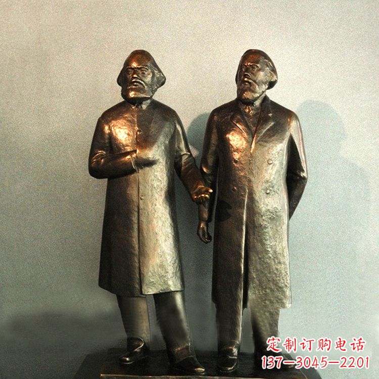 湖南世纪伟人马克思和恩格斯雕塑