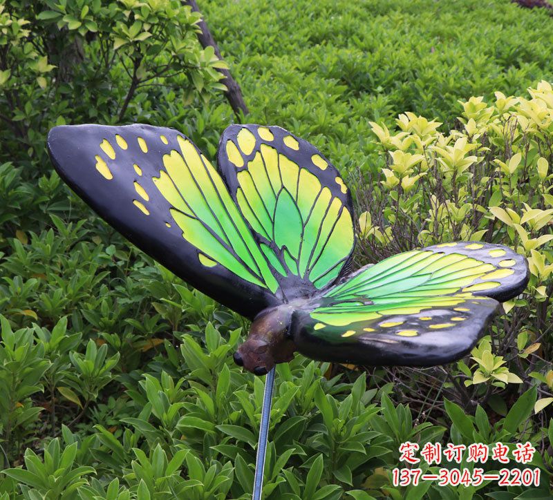 湖南树脂仿真蝴蝶昆虫雕塑