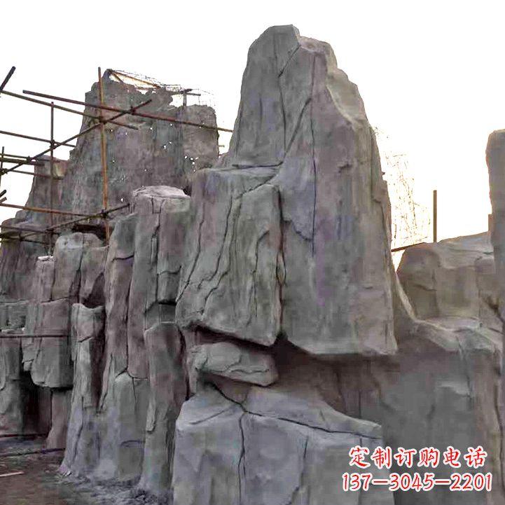 湖南水泥塑石假山雕塑