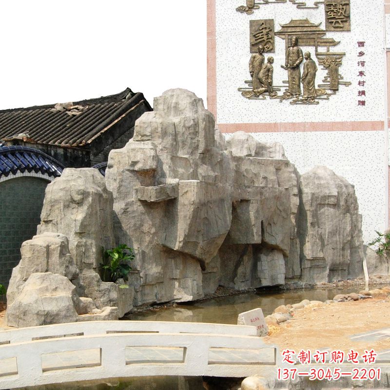 湖南塑石假山雕塑