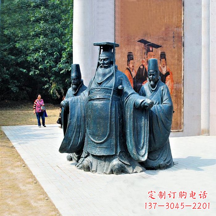 湖南隋文帝杨坚景观雕塑