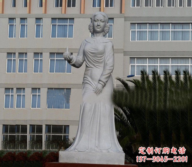 湖南提灯天使弗洛伦斯·南丁格尔石雕 (2)