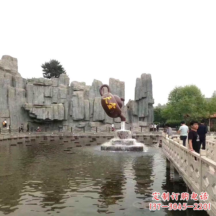 湖南天壶流水喷泉