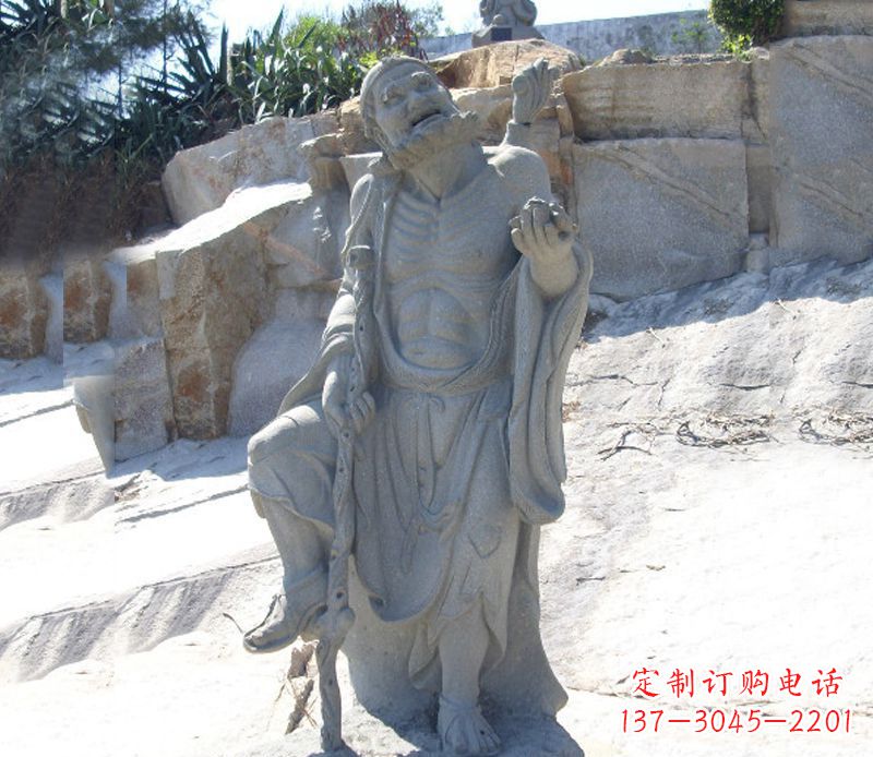湖南铁拐李八仙雕塑