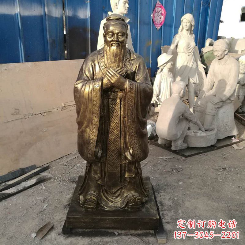 湖南同济大学孔子雕塑