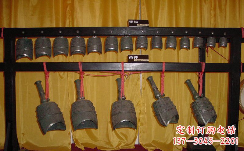 湖南铜编钟古代乐器雕塑