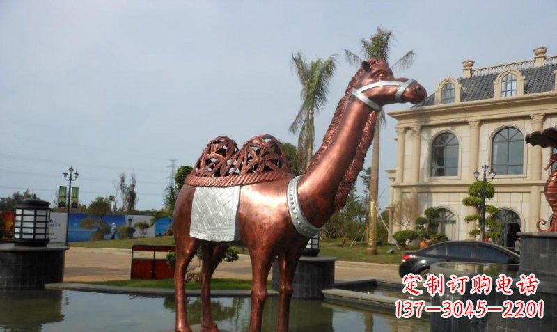 湖南铜雕抽象骆驼