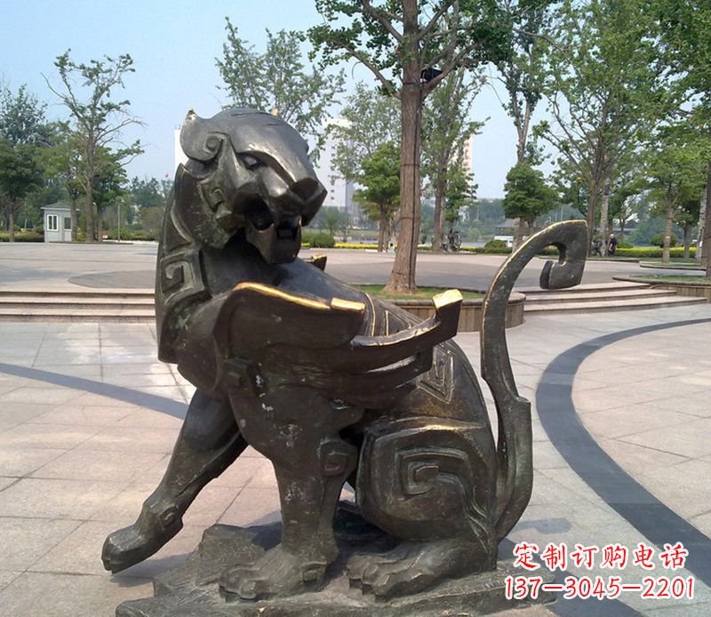 湖南铜雕抽象十二生肖