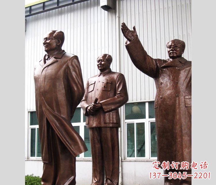 湖南铜雕东方伟人雕塑