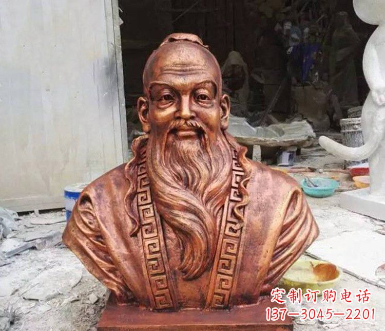 湖南铜雕古代孙思邈人物雕塑
