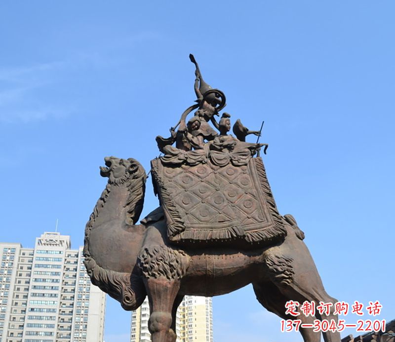 湖南铜雕骆驼