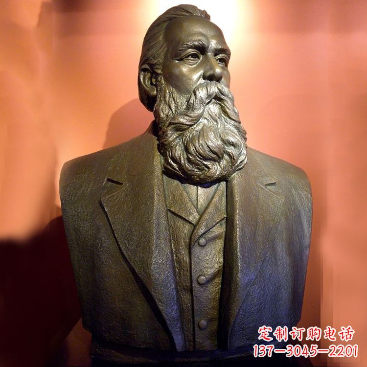 湖南铜雕马克思雕塑