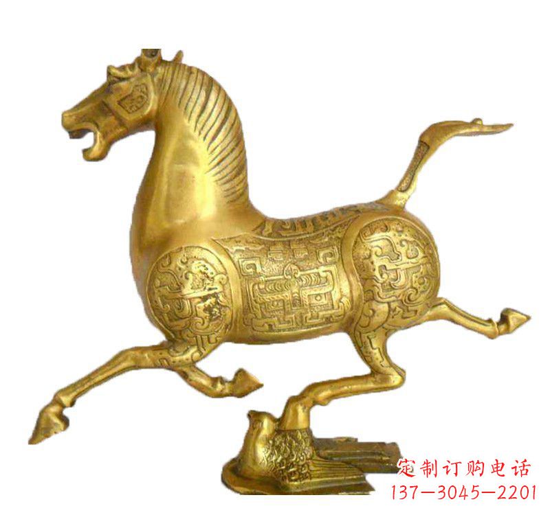 湖南铜雕马踏飞燕