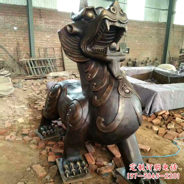 湖南铜雕貔貅镇宅辟邪
