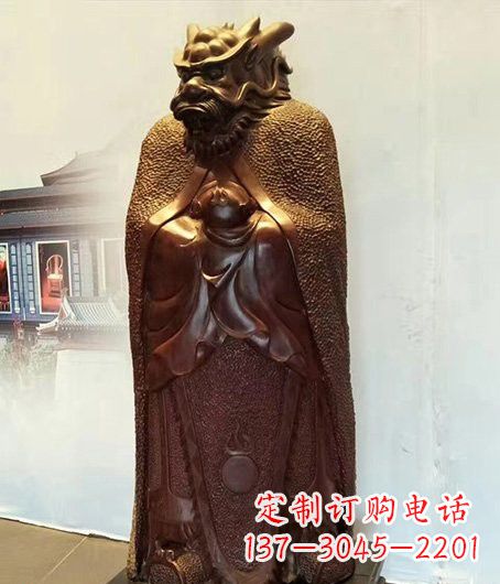 湖南铜雕兽首人身十二生肖