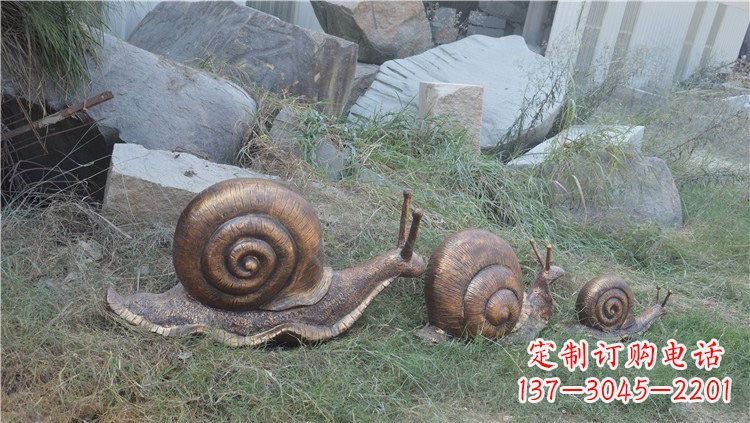湖南铜雕蜗牛