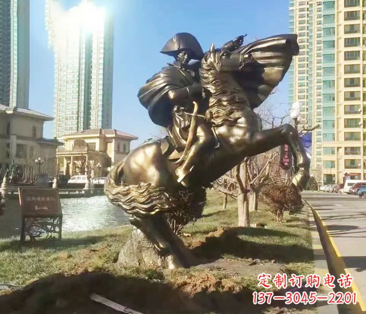 湖南铜雕西方骑马雕塑人物