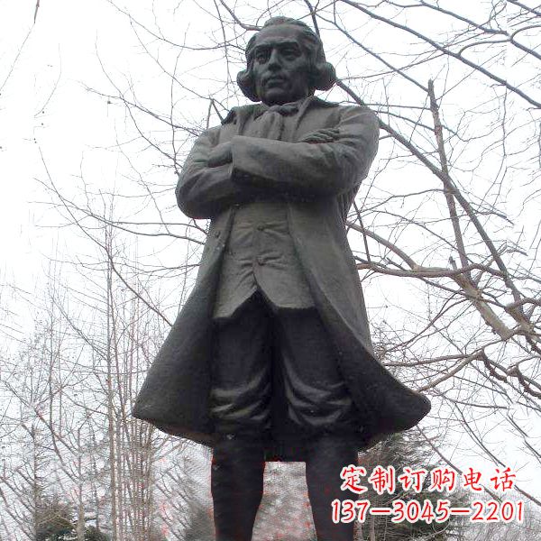 湖南瓦特公园铜雕塑像