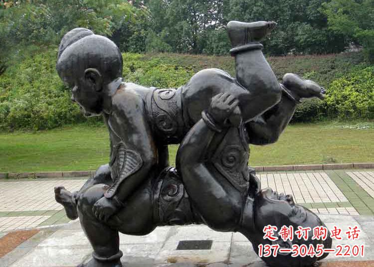 湖南顽皮的小孩