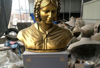 湖南南丁格尔玻璃钢头像雕塑，高品质艺术定制