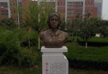 湖南南丁格尔校园名人铜雕：精致细致的雕塑艺术