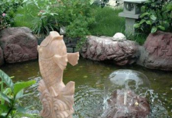 湖南艺术化的鲤鱼雕塑，让你家的氛围变得更加温馨