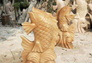 湖南中领雕塑精美鲤鱼雕塑