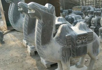 湖南青石骆驼雕，把动物活灵活现
