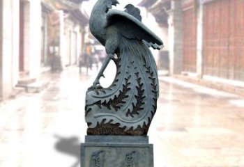 湖南匠心之作——青石仿古凤凰雕塑