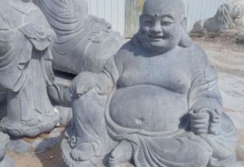 湖南青石仿古弥勒佛雕塑