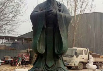 湖南青铜孔子雕塑，传承中华优秀文化