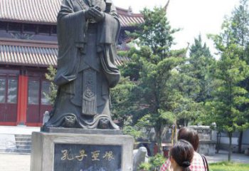 湖南中领雕塑推出精致青铜孔子雕塑，考究工艺，…