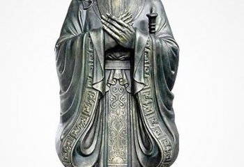 湖南青铜孔子像——独特的品格雕塑