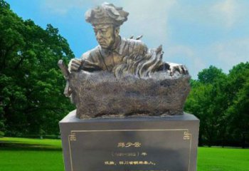 湖南精致邱少云胸像铜雕