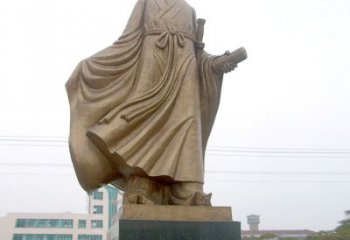 湖南屈原雕塑，华夏悠久文化之精粹