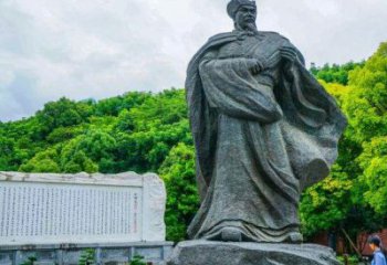 湖南汇聚历史荣光——中领雕塑诸葛亮雕塑