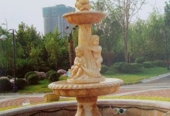 湖南石雕喷泉龙头——美观优雅的水景定制