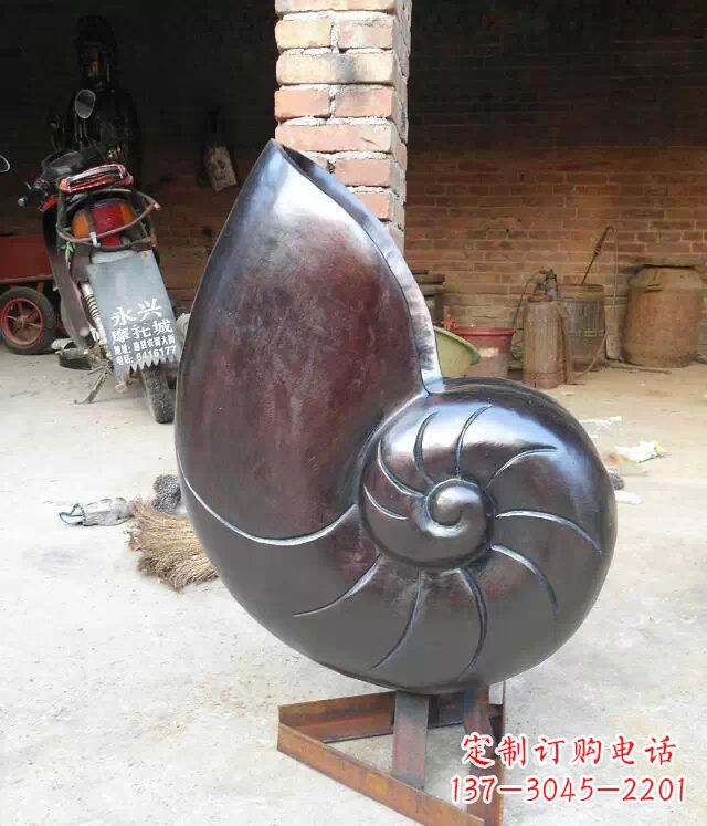 湖南蜗牛公园景观动物铜雕