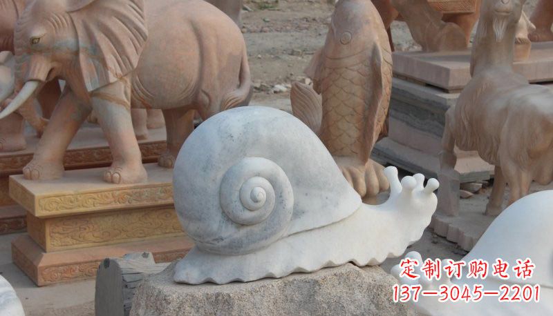 湖南蜗牛石雕