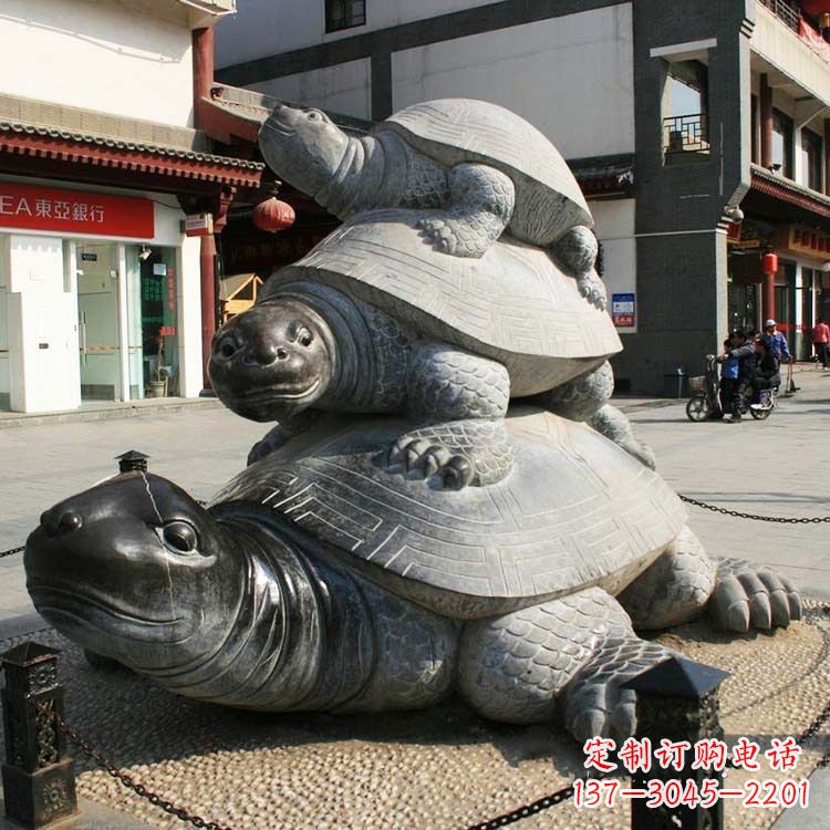 湖南乌龟石雕图片