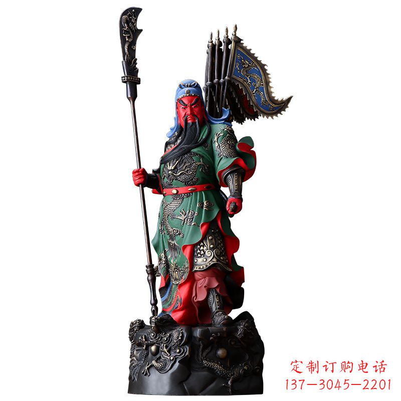 湖南武财神关二爷雕塑